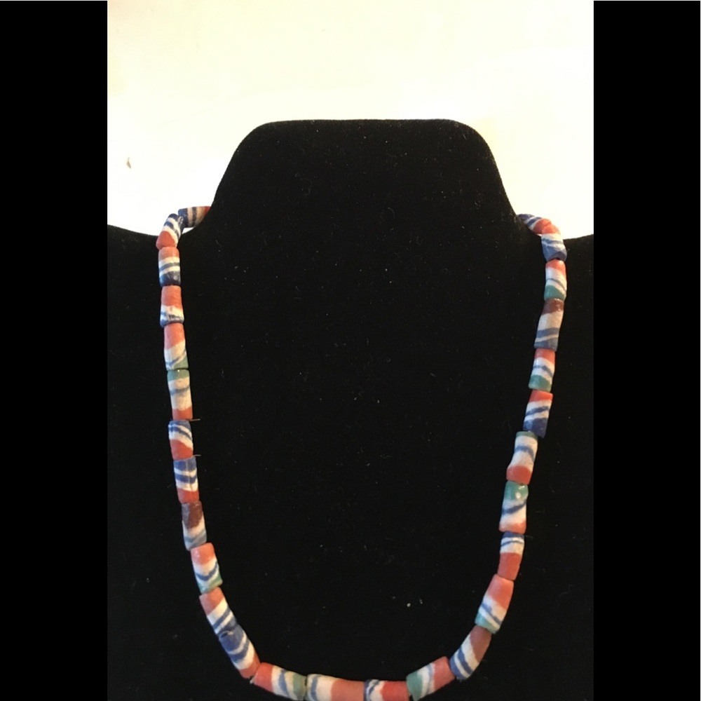 Sand beaded necklace